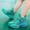 Boys' sports shoes fly mesh breathable lace-up lightweight soft sole comfortable wear-resistant basketball shoes for men