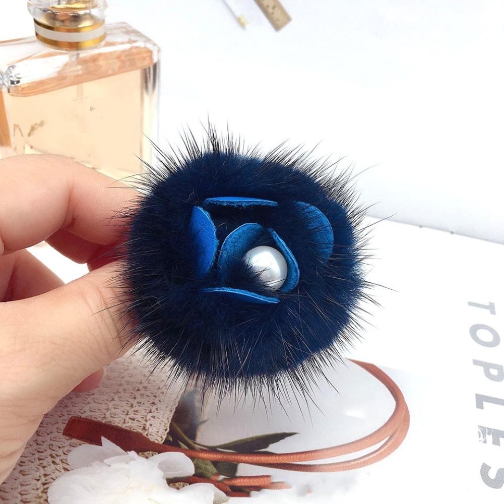 19CM Brooch Handmade Clothing Accessory Satin Large Flower Lapel Pin French Ornamental Pin