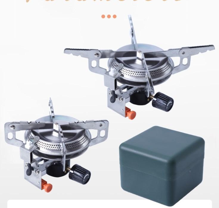 

Портативная газовая плита мощностью 3200 Вт для кемпинга на открытом воздухе 3200w зелёный