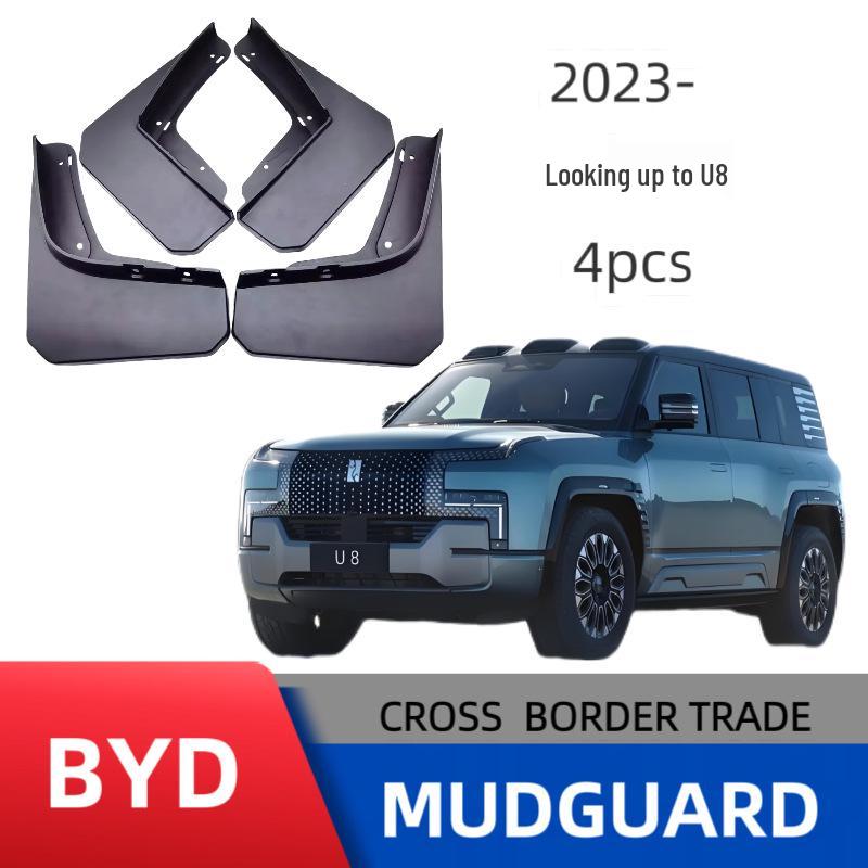 Yangwang U8 Car Mudguard Modification Accessories: No-Drill, High-Fit Decorative Kit