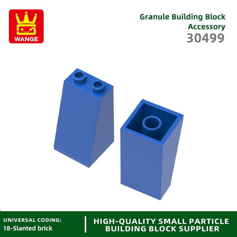 Non-Toxic 34Pcs/Lot 30499 2X2X3 Slope Building Block Moc Accessories Compatible With Brick Diy Construction Children Toys Gift Box