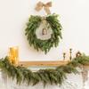 Retro Bell Hanging Ornament with Linen Rope - Wind Chime Home & Christmas Decoration.