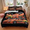 Car Artwork Print 3Pcs Bedding Setduvet Cover With 2 Bedropillowcase Home Birthday Gift