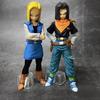 22CM Anime Dragon Ball Z Android 17 18 Figure Android 18 PVC Action Figures Collection Model Toys for Children Christmas Gifts