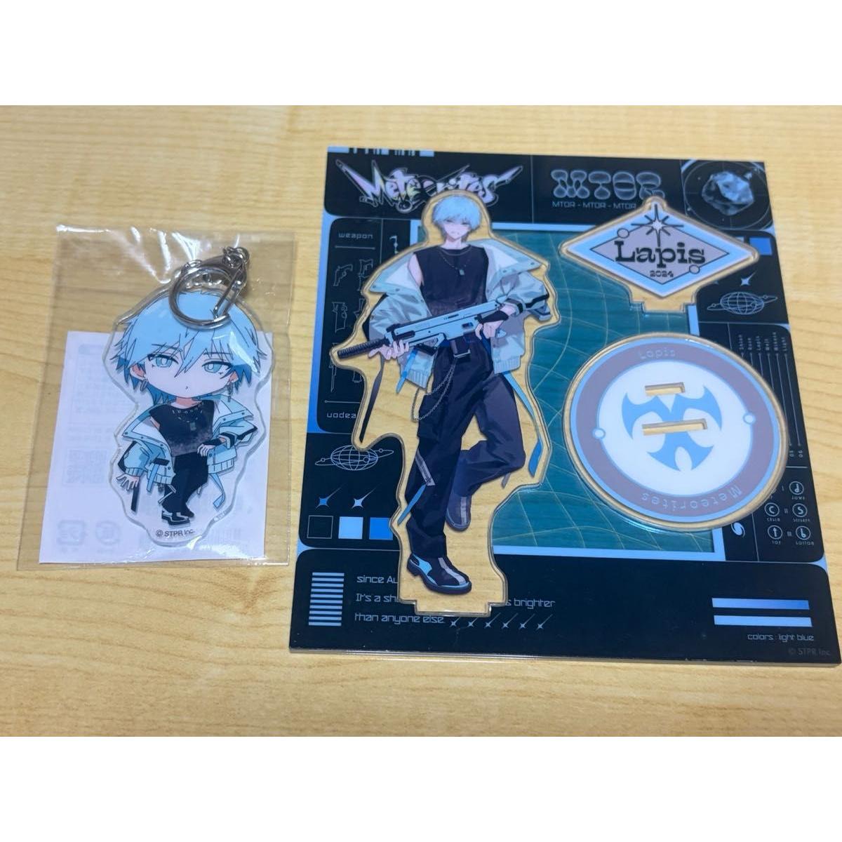 Used Memeora Lapis Lapis Starter Goods Acrylic Stand Ackey Set