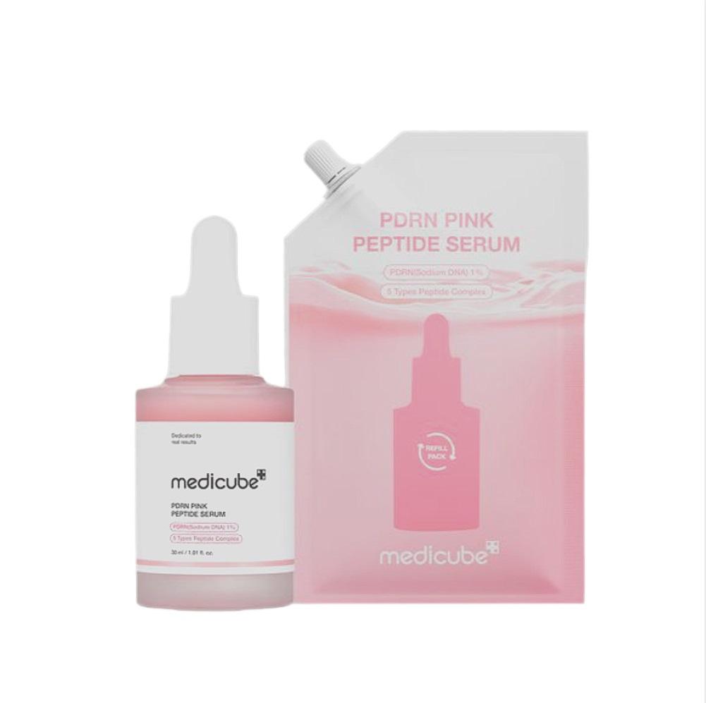 Medicube PDRN Pink Peptide Serum 30ml+Refill 50ml