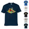 Stilvolles schmelzendes Rubik's Cube Sheldon inspiriertes Herren-T-Shirt Perfekt für alle Jahreszeiten