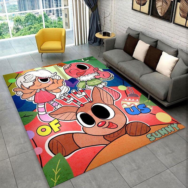 Tappeto Antiscivolo Dandy World Cartoon per Soggiorno, Camera da Letto, Sala Giochi, Tappeto Morbido Pavimento Tappeto Arredo Casa Stanza Bambini