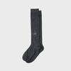 [1st REORDER] GLITTERING GEM RIBBED SOCKS [CHARCOAL]