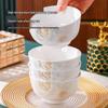Aishangla Qingya White Ceramic Dinnerware