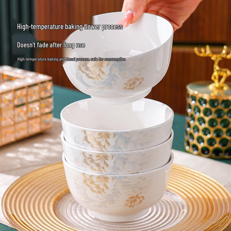 Aishangla Qingya White Ceramic Dinnerware