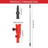   Multipurpose Gutter Cleaning System 2 Adjustable Adapters 5.57ft Telescopic Poles Suitable for Roof and Ground Cleaning