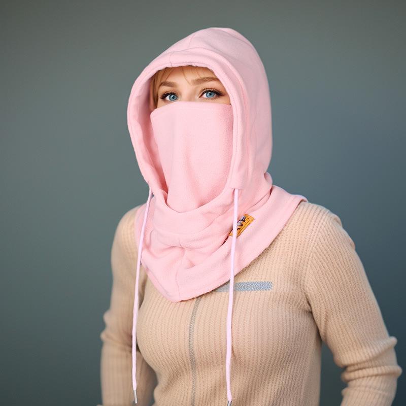 Unisex Windproof Neck Gaiter & Hat: Winter Warmth for Biking, Skiing, and Cycling