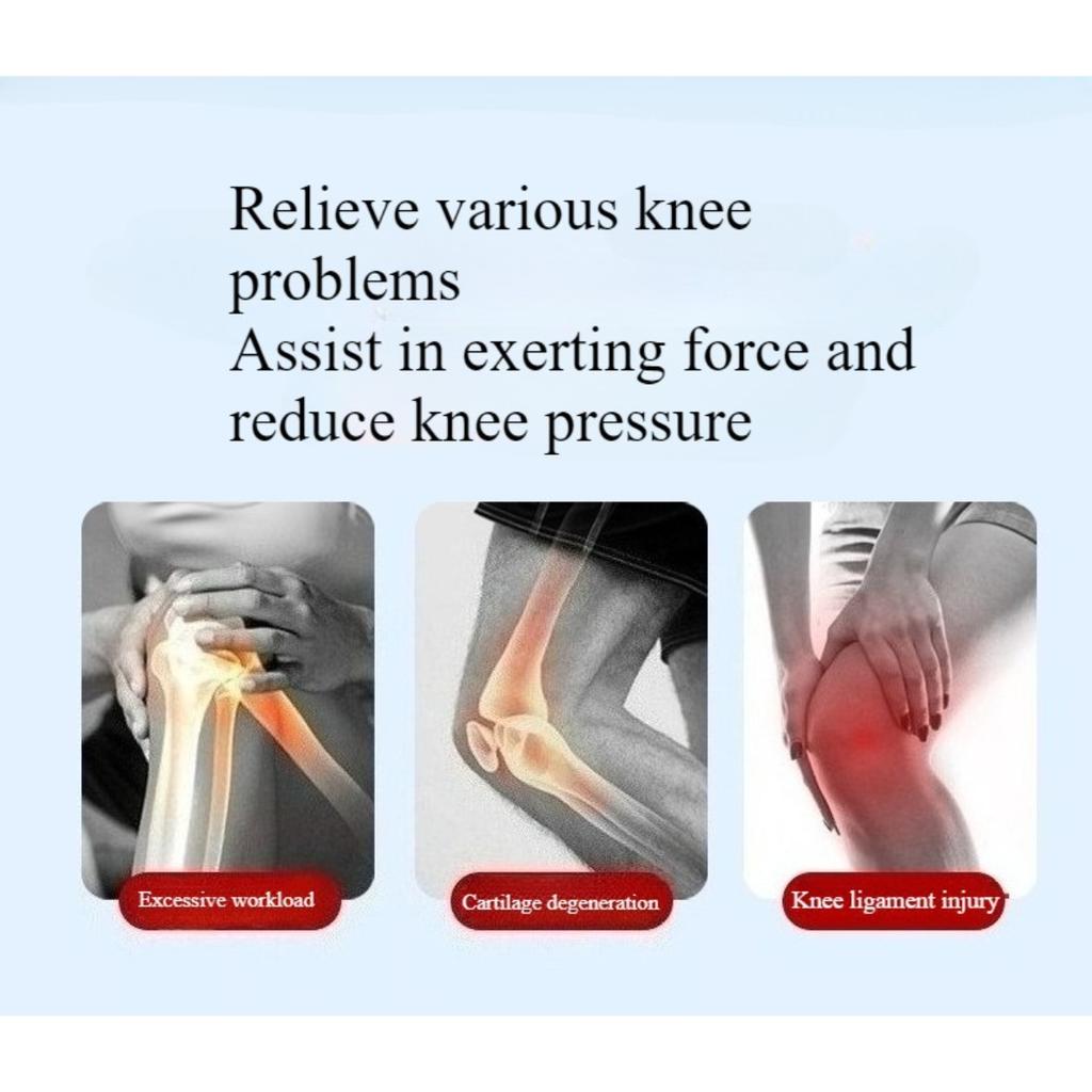 Hiking & Stair Climb Assist Knee Brace - Joint Support for Elderly Walking Aid