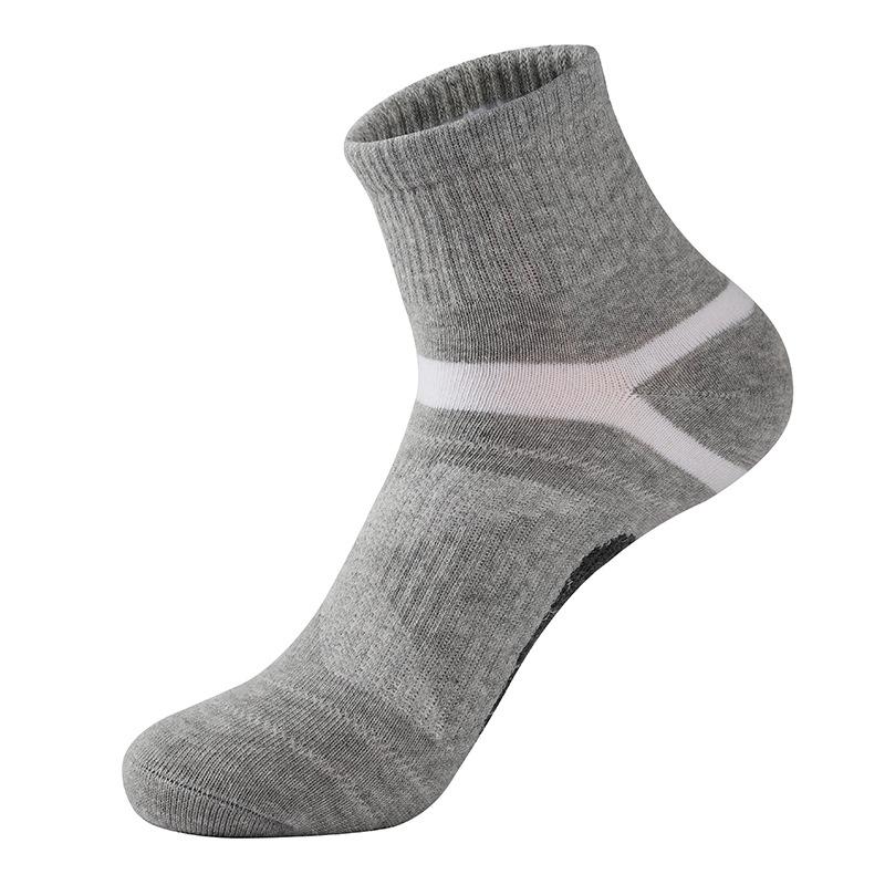 High Quality 1 Pairs Combed Cotton Men's Socks New Casual Breathable Sport Socks Man Stripe Long Sock Plus Size 38-45