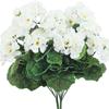 Best-selling Silk Begonia & Geranium Fake Flowers for Weddings and Home Decor