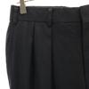 BURBERRY Made in Japan wool Check Pattern 2 tack Slacks pants black Men's Used