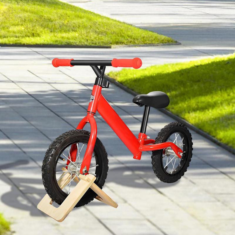 Wood Bracket Parking Scooter Stand Wood Portable Detachable Display Rack Bicycles Floor Parking Stand For Kids Family Friends China Mainland