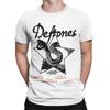Deftones Snake TShirts Men  Novelty 100 Cotton Tee Shirt O Neck Short Sleeve T Shirt Plus Size Clothes