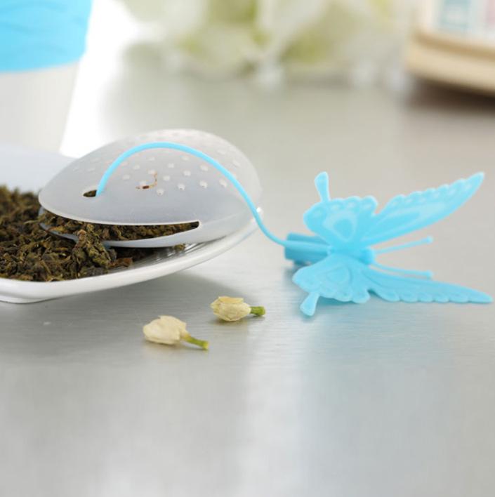 Butterfly Silicone Tea Infuser Set - Creative Tea Strainer and Filter Gift