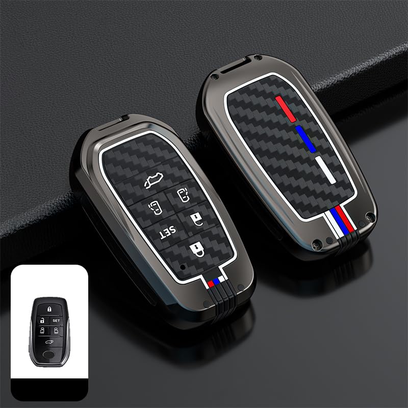 For Toyota, Key Case, Key Holder, Key Protection, Compatible with Toyota, Corolla, Prius, C-HR