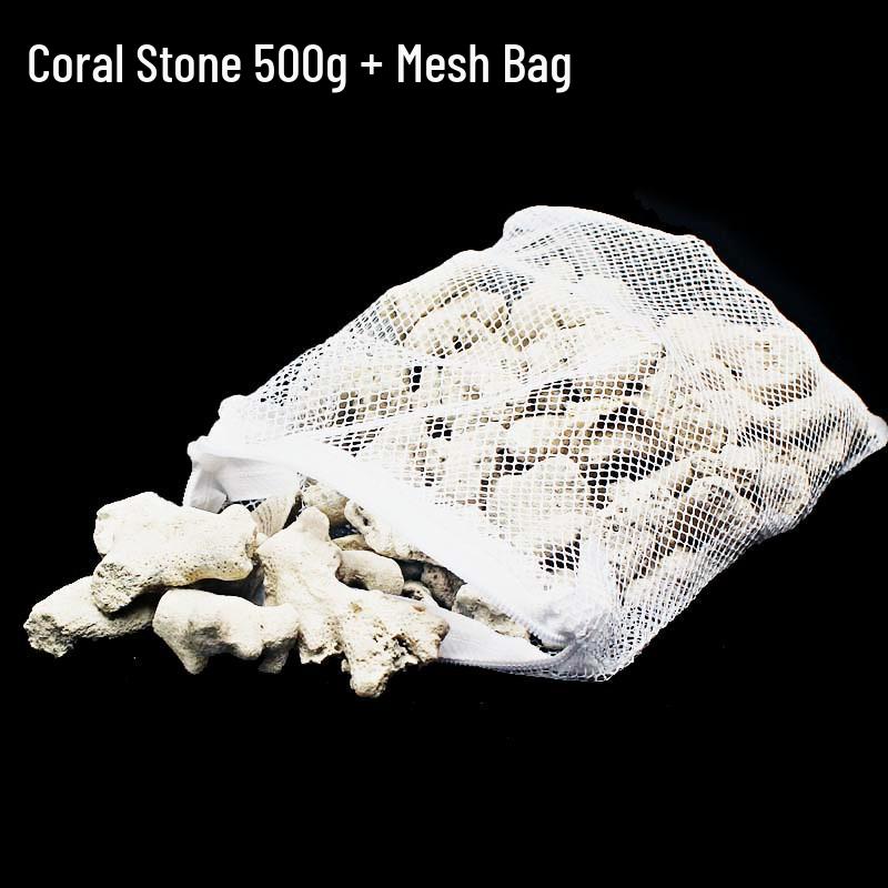 Aquarium Filter Media: Ceramic Rings, Activated Carbon, Volcanic Rock, Bacteria House - Ten-in-One Purifying Filtration Material with Free Bag