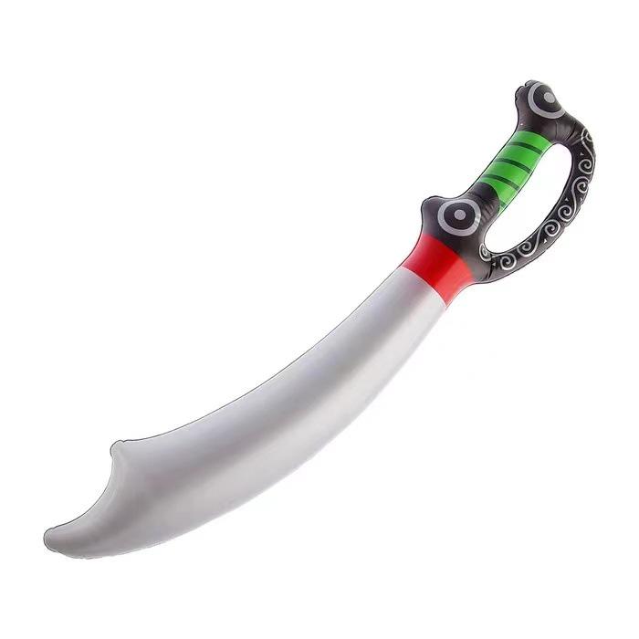 Inflatable Toy Set: Caveman Stick, Sword, & Baseball Bat for Kids