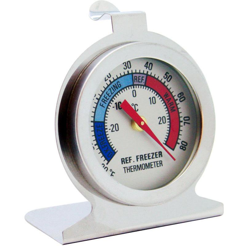 2 Pack Refrigerator Freezer Thermometer Large Dial Analog Thermometer