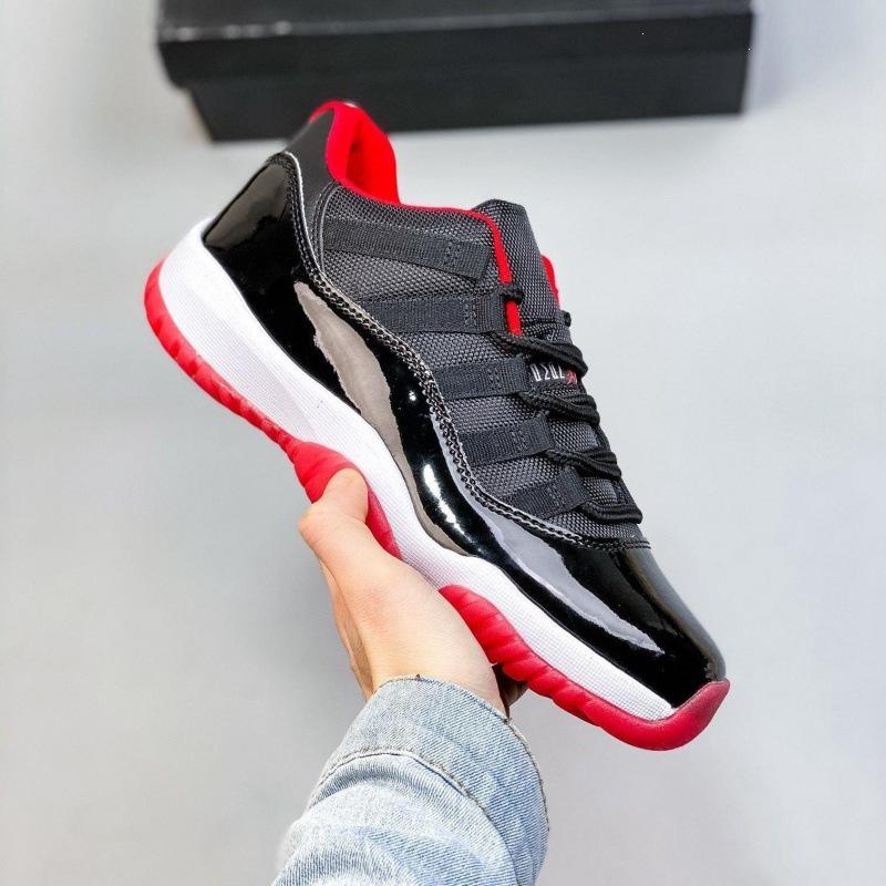 AJ11 Retro Concord Low-Top Basketball Shoes