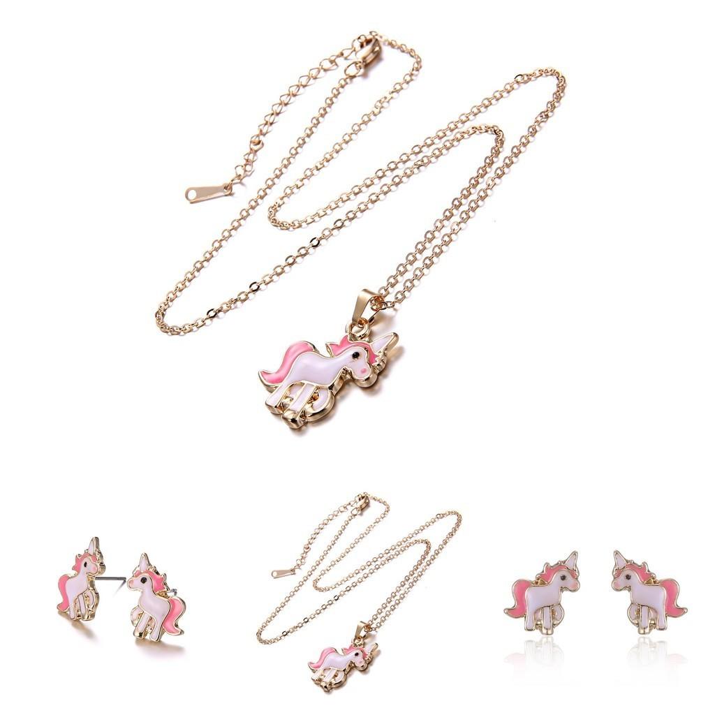 New Style Necklace Set Fashionable Alloy O-ring Chain Pendant