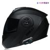 Full Face Motorcycle Helmet With Dual Visors Bluetooth Module Scooter Electric Bike Riders Unisex Adult ABS Safety