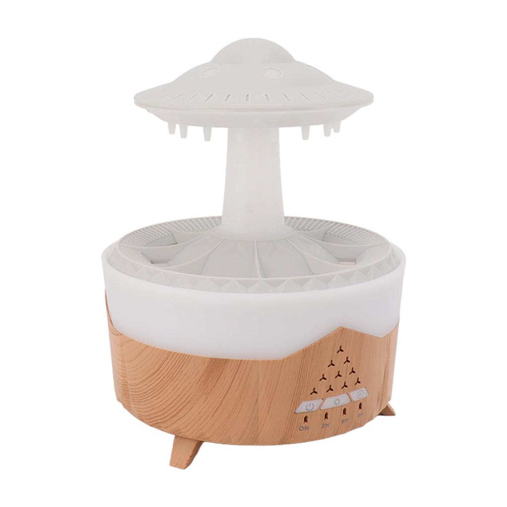 UFO Tropfen Luftbefeuchter mit bunten Lichtern Fernbedienung Timing Luftbefeuchter Aroma Luftbefeuchter