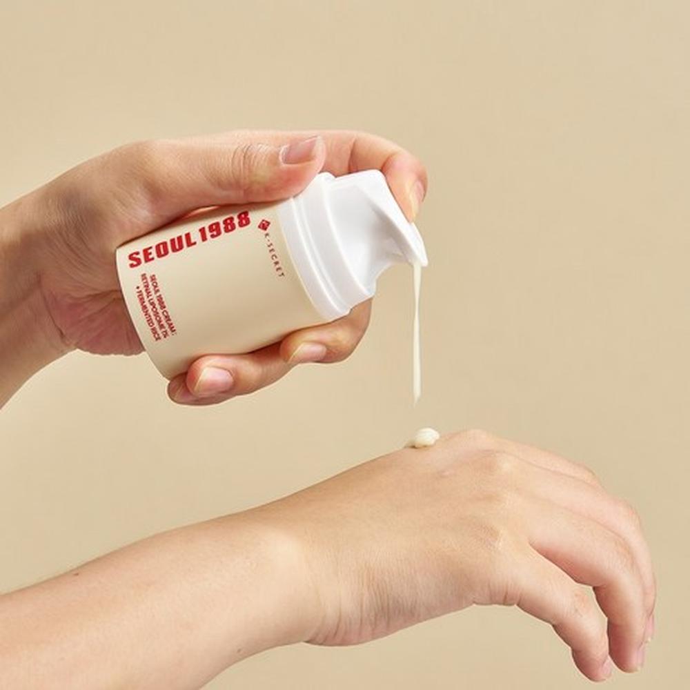 K-SECRET Seoul 1988 Cream 50ml Retinal Liposome 1% + Fermented Rice - Brightening Firming, Korean