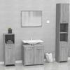 Vidaxl Set Mobilier de Baie, Stejar Sonoma Gri