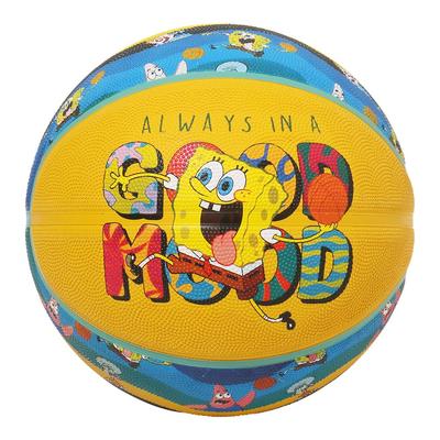 SPALDING SpongeBob Gute Laune Größe Outdoor Kooperation Gummi, 5, 85-045J, Basketball, Verwendung,
