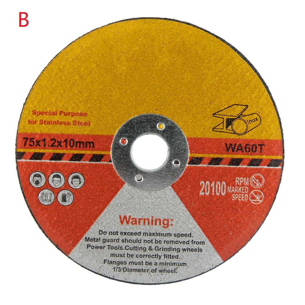 3 Inch Cutting Disc For Angle Grinder Metal Saw Blade Grinder Attachment Tools Saw Blade 1.2mm Thick Mini Grinder Cutting Disc