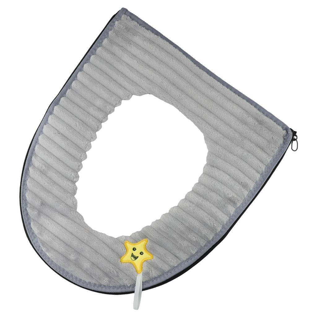 Convenient Toilet Seat Warmer Cover Waterproof Easy Installation Design