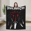Dante Devil May Cry Bootleg Decke Samt Bedruckt   Multifunktionale Warme Überwurfdecke für Zuhause Outdoor Plüsch Dünne Steppdecke