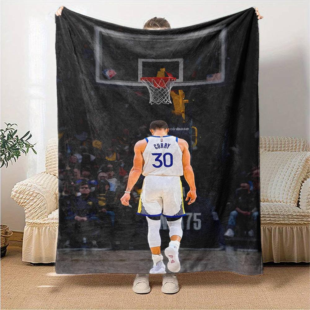 Stephen Curry Blanket Comfortable Great for Office Bedding Seaside for All Occasions Warmthful Decor Ideal Gift for Friends Family Couples Picnic