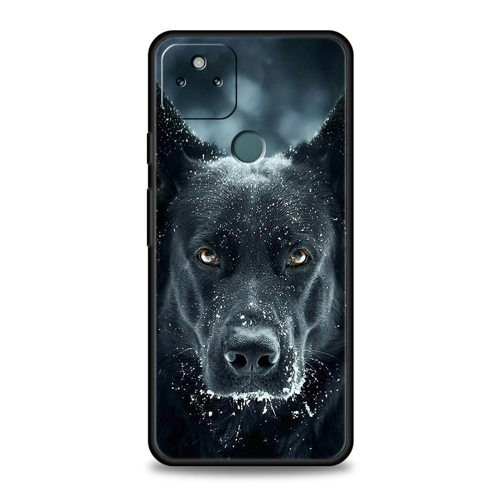 Doberman Dog Phone Case Cover for Google Pixel 10 9 8 7 6 9A 8A 7A 6A Pro Shockproof Soft TPU 9 Pro XL Shell Capas Fundas Coque