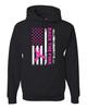 Back the Pink American Flag Awareness Unisex Hoodie Sweatshirt