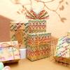 Cross-border Large Size 43CM 3M Gift Wrapping Paper Roll with High-end Embossed Hot Stamping for Birthdays and Valentine's Day.