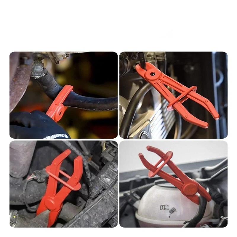 3Pcs Car Repair Tool Automotive Brake Fuel Water Line Clamp Removal Pliers Hose Cutter For Maintenance