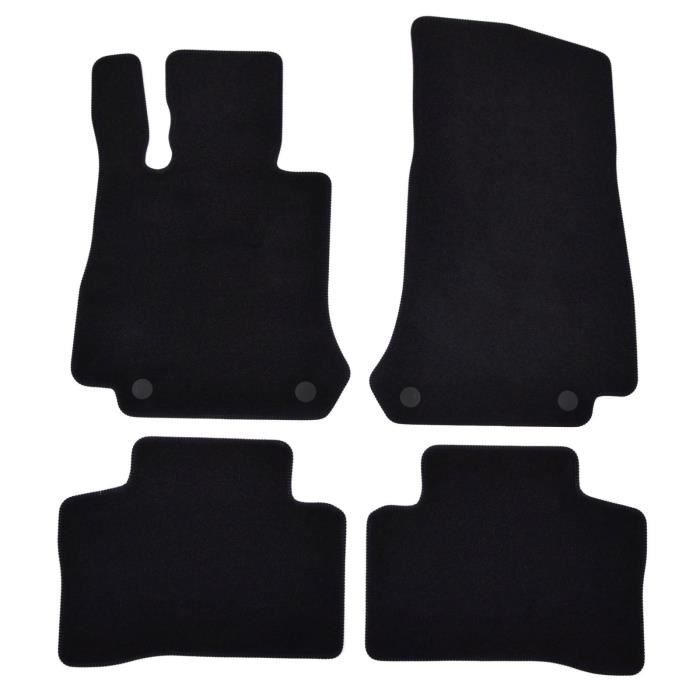 Tapis de sol - Mercedes - GLC C253, X253 - 4 pièces - Antidérapant - Imperméable