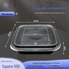 Weibao 500ml Square Disposable Takeaway Container