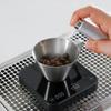 Watchget Espresso Shot Cups, 2-Pack, Stainless Steel, Double Spout, Dual Scale, Measuring Cup with Handle, 3.4ml100ml Capacity, Coffee Espresso
