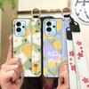 Ring Wristband Phone Case For ZTE Blade V40 Pro Phone Holder Anti-dust Fashion Design Dirt-resistant Waterproof Durable