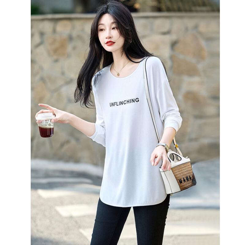 Women's Letter Print Long Sleeve T-Shirt