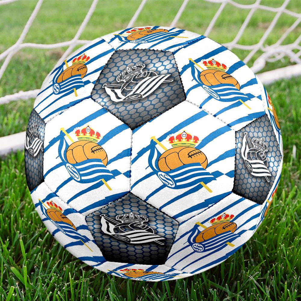 Royal Football Emblem Size 5 Soccer Balls, Anti-Slip, Protective Football, Outdoor Sport, a Unique Gift Suitable for him/her, Birthdays