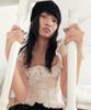 Lujeuseullibobeo Soft Ruffle Blouse *Ash Pink